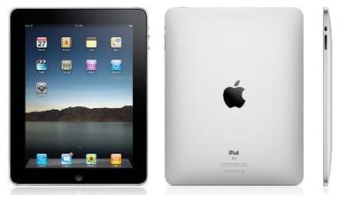 iPad front and back